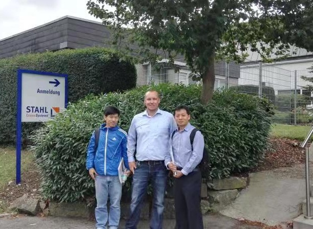 我公司領(lǐng)導(dǎo)到德國(guó)工廠參訪交流學(xué)習(xí)！