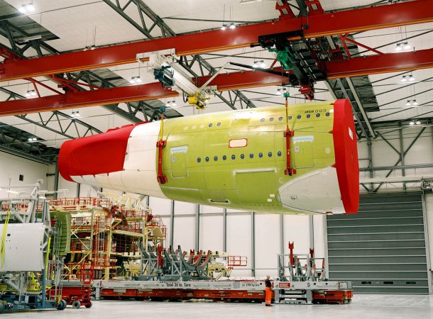 多支點雙梁懸掛起重機